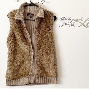 Fenn Wright Manson sweater Mob Wife Y2K vest